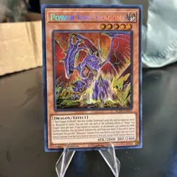 Yu-Gi-Oh! TCG Power Vice Dragon BLZD-EN002 Blazing Dominion 1st Edition - Image 1