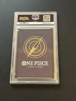 2025 ONE PIECE OP13-CARRYING ON HIS WILL SPECIAL ALTERNATE ART SMOKER PSA 10 - Image 2