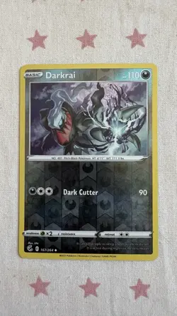 Darkrai 167/264 Fusion Strike Reverse Holo Pokemon TCG Card - Image 1