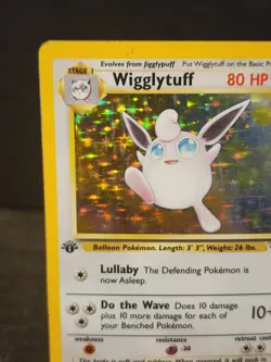 Wigglytuff 16/64 Holo Rare 1st Edition Jungle Pokemon Card Cpics&descri4conditi - Image 2