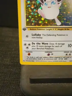 Wigglytuff 16/64 Holo Rare 1st Edition Jungle Pokemon Card Cpics&descri4conditi - Image 5
