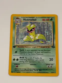 Victreebel (1st Edition) Holo Jungle 14/64 Pokemon Card NEAR MINT - Image 1