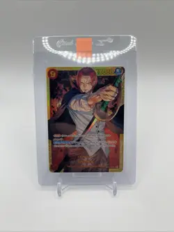 Shanks One Piece Card the Best PRB01 OP01-120 SEC Full Art NM JP - Image 1