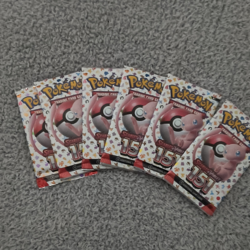 Pokemon TCG Scarlet & Violet 151 Booster Pack 6 Packs 60 Cards English - Image 1