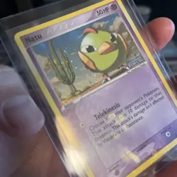 Natu 63/115 EX Unseen Forces Reverse Holo Stamped Pokemon Card NM - Image 3