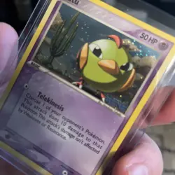 Natu 63/115 EX Unseen Forces Reverse Holo Stamped Pokemon Card NM - Image 4