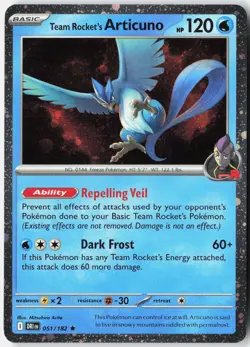 Team Rocket's Articuno - 051-182 (Cosmos Holo) Promo Cards & Products 051/182 NM - Image 1