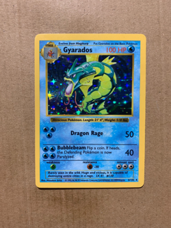 Shadowless Gyarados 6/102 Base Set - Holo Pokemon Card - NM - Image 1