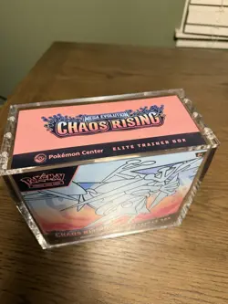 pokemon chaos rising pokemon center ETB with Case - Image 5