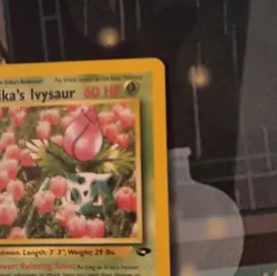 Wizards of the Coast Erika's Ivysaur 41/132 Gym Challenge Unlimited Unc 60 HP - Image 2