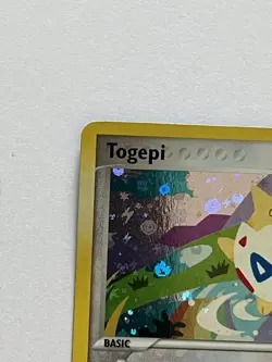 Pokemon Togepi Team Rocket Returns 50/109 Reverse Holo 40 HP English 2004 - Image 3