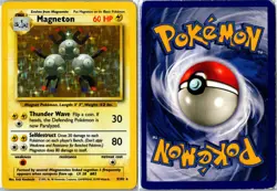 Vintage Pokemon Card - Magneton Base Set Unlimited 9/102 1999 Holo Rare Holo HP - Image 3