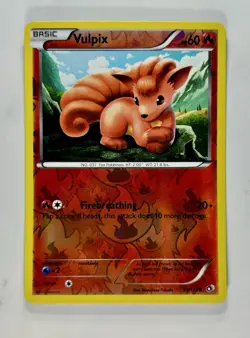 Vulpix 2013 Pokemon Legendary Treasures Reverse Holo #20/113 * Light Play - Image 1