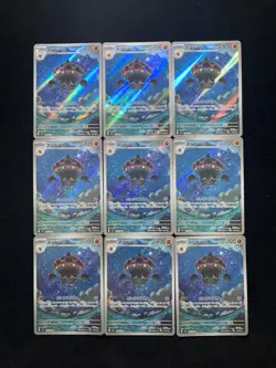 2026 Pokemon TCG Japanese Ninja Spinner M4 090/083 AR Claydol Holo Lot*9 JA75 - Image 2