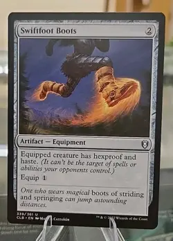 Swiftfoot Boots MTG Commander Legends: Battle for Baldur's Gate Regular - Image 1