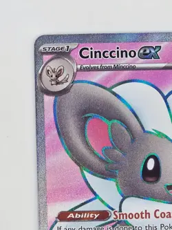 Cinccino ex 105/086 Pokemon TCG Chaos Rising Ultra Rare Holo NM - Image 3