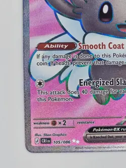 Cinccino ex 105/086 Pokemon TCG Chaos Rising Ultra Rare Holo NM - Image 5
