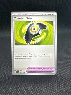 Counter Gain 186/217 Pokemon Ascended Heroes NM-M TCG - Image 1