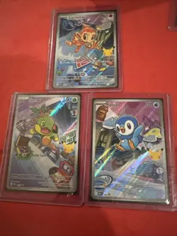 Pokemon 1st Partner Turtwig #40 Chimchar #41 Piplup #42 Amazing Condition🔥🔥 - Image 2