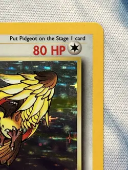 Pidgeot 8/64 1st Edition Holo Jungle Vintage Rare WOTC Pokemon Card #8 TCG LP+ - Image 4