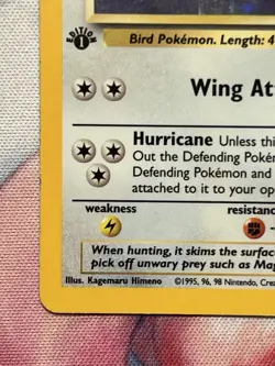 Pidgeot 8/64 1st Edition Holo Jungle Vintage Rare WOTC Pokemon Card #8 TCG LP+ - Image 5