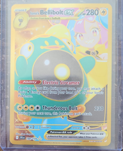 Pokemon 2 Iono's Bellibolt EX 188/159 Full Art Hyper Rare Holo 280 HP Sv09 - Image 1