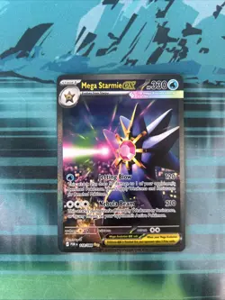 Mega Starmie EX 118/088 Pokemon Perfect Order Special Illustration Rare Full Art - Image 1