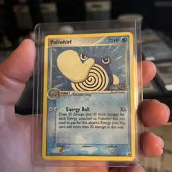NM Reverse Holo Poliwhirl 68/115 Common Unseen Forces Pokemon 2005 Miki Tanaka - Image 1