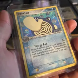 NM Reverse Holo Poliwhirl 68/115 Common Unseen Forces Pokemon 2005 Miki Tanaka - Image 5