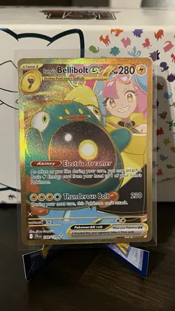 Iono's Bellibolt ex 188/159 Journey Together Hyper Rare Pokemon - Image 1