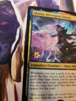 MTG Bloomburrow - Alania, Divergent Storm FOIL Prerelease Promo NM - Image 3