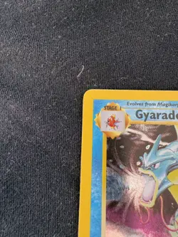 Pokemon TCG Gyarados 6/102 Holo Generally Good Condidtion - Image 2