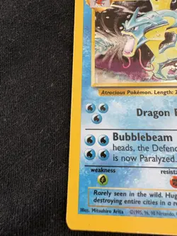 Pokemon TCG Gyarados 6/102 Holo Generally Good Condidtion - Image 3