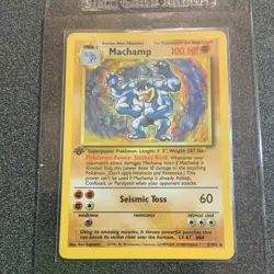 Pokemon TCG Machamp Deck Exclusives 1st Edition 8/102 Holo Rare English 100HP - Image 1