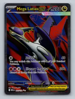 Pokemon ME01: Mega Evolution #163/132 Mega Latias ex - Image 1