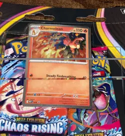 Pokemon TCG Chaos Rising ME04 3-Pack Blister Charmeleon With 3 Single Blisters - Image 4