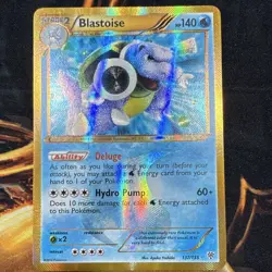 Pokemon TCG Blastoise 137/135 Plasma Storm Secret Rare Holo Alternative Art - Image 2
