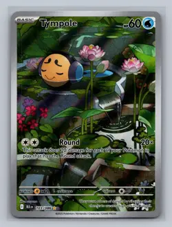 Tympole 103/086 Holo Illustration Rare Black Bolt Pokemon NM - Image 1