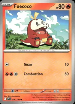 FUECOCO 036/198 SCARLET & VIOLET C POKEMON NM/M - Image 1