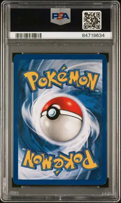 2000 Pokemon Team Rocket Unlimited Dark Charizard Holo PSA 8 FULL SWIRL - Image 3