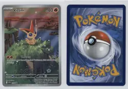 Full Art - Victini Pokemon Scarlet & Violet Black Star Promo #208 - Image 3