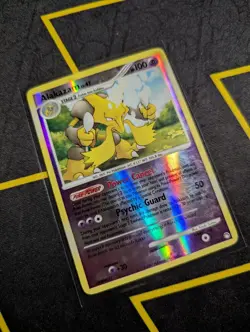 Alakazam 2/123 Reverse Holo Rare 2007 Mysterious Treasures Pokemon TCG MP - Image 2