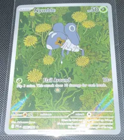 Pokemon: Phantasmal Flames Nymble Illustration Rare Holo 096/094 HP50 EN - Image 1