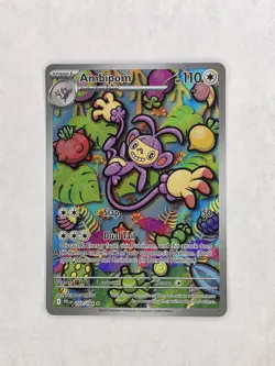Pokemon TCG Ambipom 107/094 - Illustration Rare IR - Phantasmal Flames NM/M (b) - Image 1