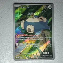 Pokemon TCG Snorlax SVP051 Scarlet & Violet 151 ETB Full Art Promo - Image 1