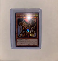 YUGIOH EGYPTIAN GOD SET SLIFER/OBELISK/RA STAMP ULTRA RARE RA05-EN128/129/130 - Image 3