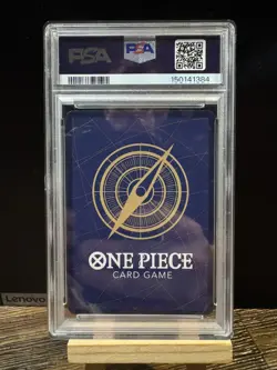 2024 One Piece OP08 EN Treasure Rare #109 Monkey D Luffy PSA 10 GEM MINT - Image 3