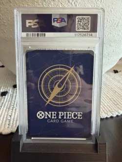Bandai One Piece OP10 Royal Blood Monkey D. Luffy Secret Rare Foil EN PSA 10 - Image 2