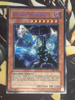 Yugioh: Barrel Dragon - VB5-003 - Secret Rare Promo - NM - Image 1