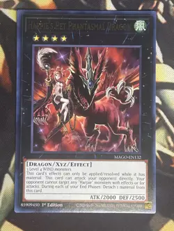Yugioh: Harpie's Pet Phantasmal Dragon - MAGO-EN132 - Rare - 1st Edition - NM - Image 1